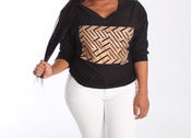 Image of FB.Heritage |Illusions Hooded| Black/Gold