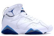 Image of Air Jordan 7 White/ French Blue-Flint Grey