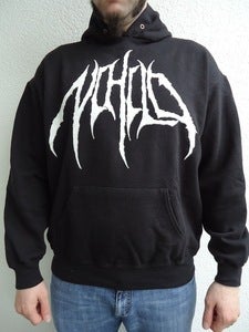 Image of NIHILO - Logo & Winged Gasmask Skeleton (Hoodie, 2011)