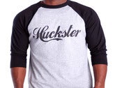 Image of Street Knights |Huckster Baseball Tee| Blk/Grey