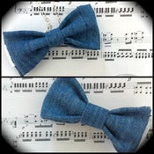 Image of Denim "Timmerson" Bows