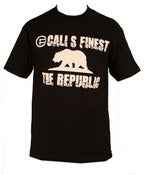Image of Republic T-Shirt - Black and White 