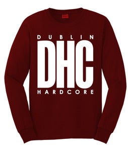 Image of DHC Maroon Crewneck Sweatshirt *PRE-ORDER'S OVER*
