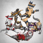 Image of Teenage Mutant Ninja Tabbies