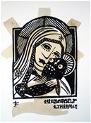 Image of The Birth II Linogravure - 12ex