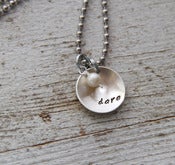 Image of Word of The Year necklace