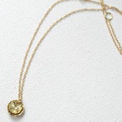 Image of Floating Flower with Diamond Necklace