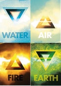 Image of Elements poster series all 4