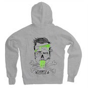Image of Mens Charge Zip-Up Hoody "Munster" Heather Grey 