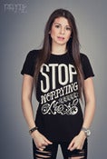 Image of Women's Swam Sway - Black Tee