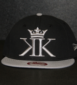 Image of Double K Snapback - Black