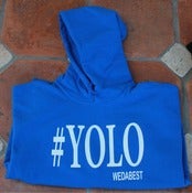 Image of Royal Blue #YOLO HOODIES