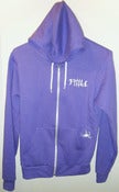 Image of Winter Spider - Purple Zipped Hoodie