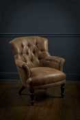 Image of Tufted Club Chair 