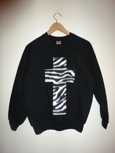 Image of Zebra Cross Sweater