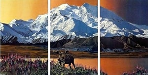 Image of The High and the Mighty, Triptych - Shipping Included
