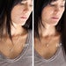 Image of 18k vermeil block letter initial necklace