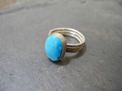 Image of Bands of Turquoise Ring