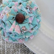 Image of Awesome Aqua: Flower Clip