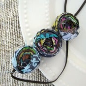 Image of Mixed Colors Trio Rosette Headband