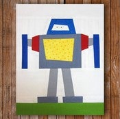 Image of Big Bob 8" x 10" Quilt Block Pattern PDF