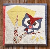 Image of Peeping Owl 12" x 12" Quilt Block Pattern PDF