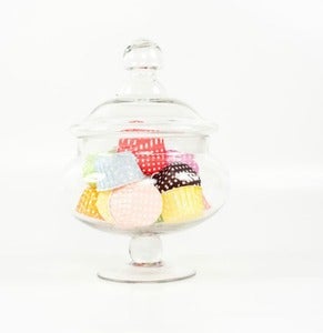Image of 12 Polka Dot Candy/Baking Cups/Portion Cups