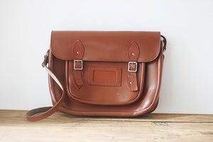 Image of 1970s school satchel
