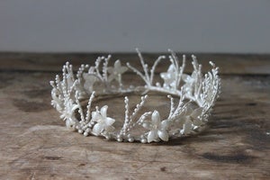 Image of 1940/50s wax headdress {SOLD}