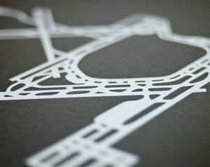 Image of ORD: Chicago O'Hare International Screenprint