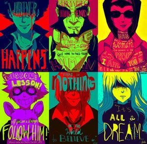 Image of Cowboy Bebop Print Set