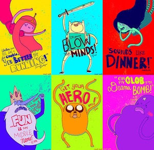 Image of Adventure Time Print Set