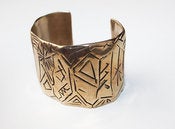 Image of Cave Dweller Cuff in Bronze