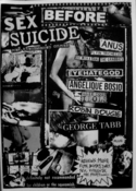 Image of SEX BEFORE SUICIDE #1 FANZINE