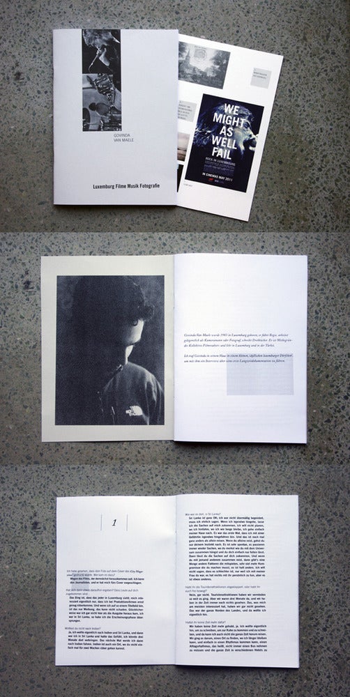 Image of Die rote Trude Magazin #1: Govinda Van Maele