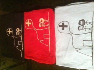 Image of *** JAN SALE!!!*** 'BRONTO' TEE GIRLS (rare old school design)
