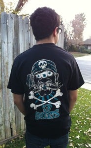 Image of 3S PAINT PIRATE T-SHIRT