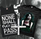 Image of None Shall Pass Merch Package