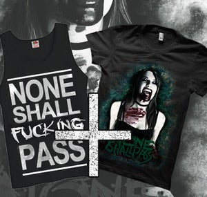 Image of None Shall Pass Merch Package