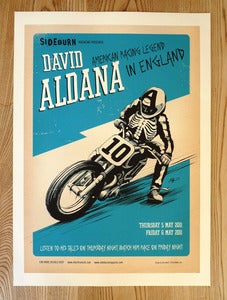 Image of Aldana Poster (Blue Colourway)