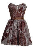 Image of African Tribal Print Party Dress