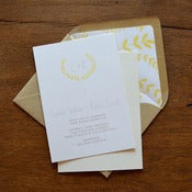Image of Homespun Wedding Invitations