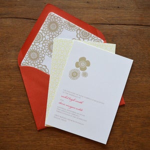 Image of Crochet Wedding Invitation