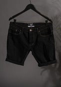 Image of Denim Shorts | Brushed Black