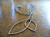 Image of Open Leaf Necklace
