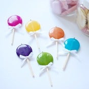 Image of Jade Lollipop Bow Necklace