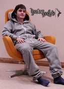 Image of You're Hooked Grey Onesie