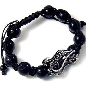 Image of Clic Premium "Dragon Ball" Shamballa Bracelet (2 Colorways Available)***LIMITED EDITION***