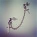 Image of Silver Double Ear Chain