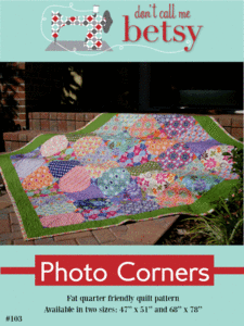 Image of Photo Corners quilt pattern